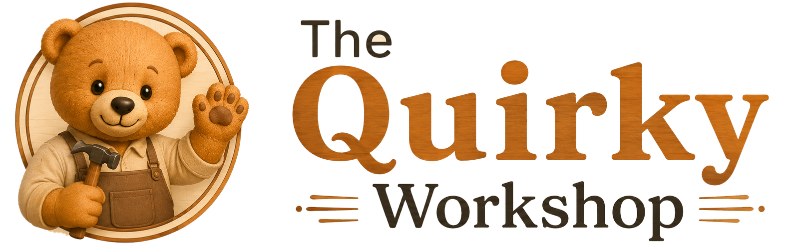 The Quirky Workshop logo – made-to-order home decor, gifts and workshop-made products