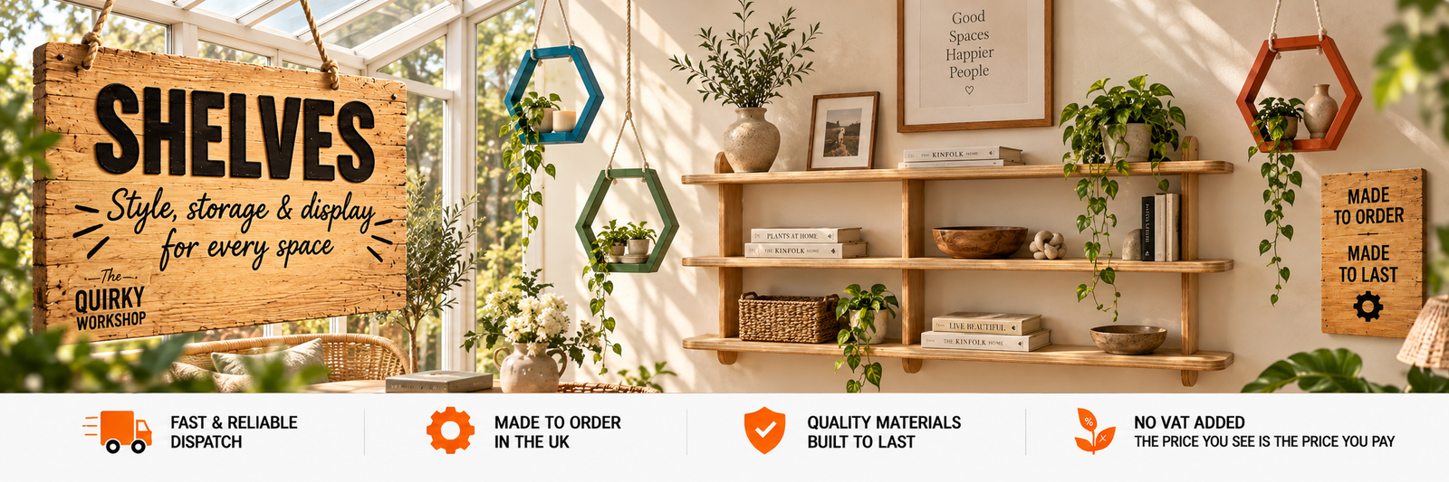 Wooden wall shelves in modern, decorative and made-to-order designs for living rooms, bedrooms and home interiors, mobile