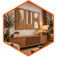 Unique Decor & wall art UK collection featuring wooden and decorative wall designs